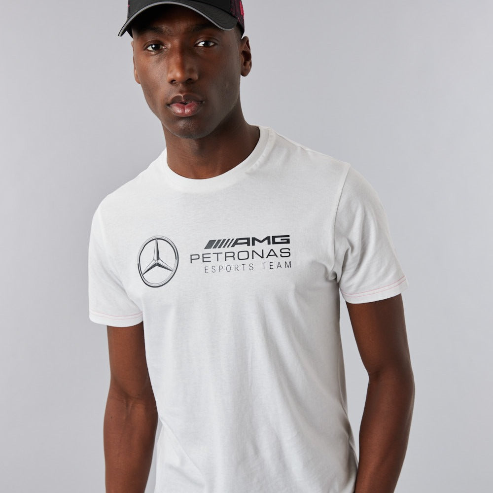 Mercedes-AMG Petronas Esports Logo White T-Shirt