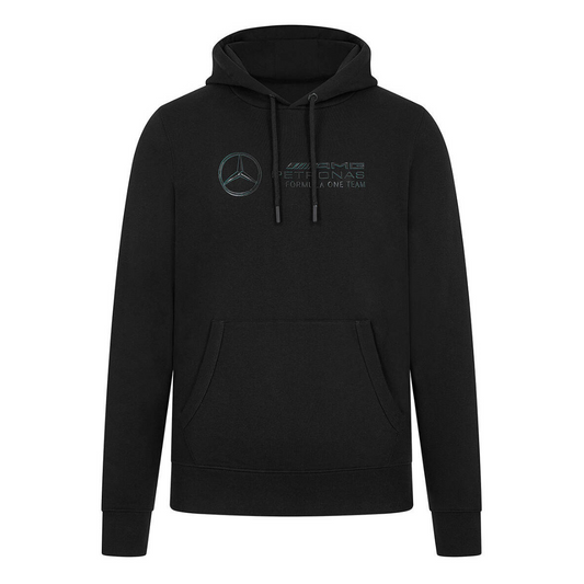 2024 Mercedes-AMG Petronas F1 Men's Stealth Logo Hoodie