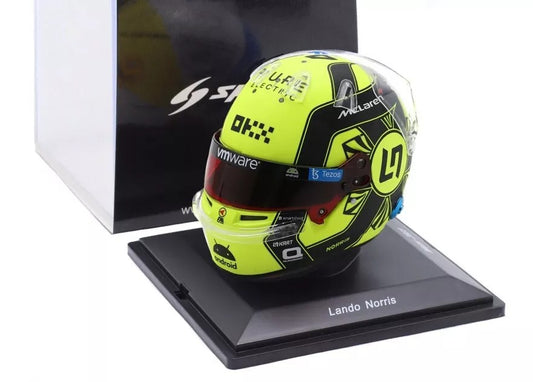 Mclaren Lando Norris 2023 Spark Mini Helmet 1/5 Scale