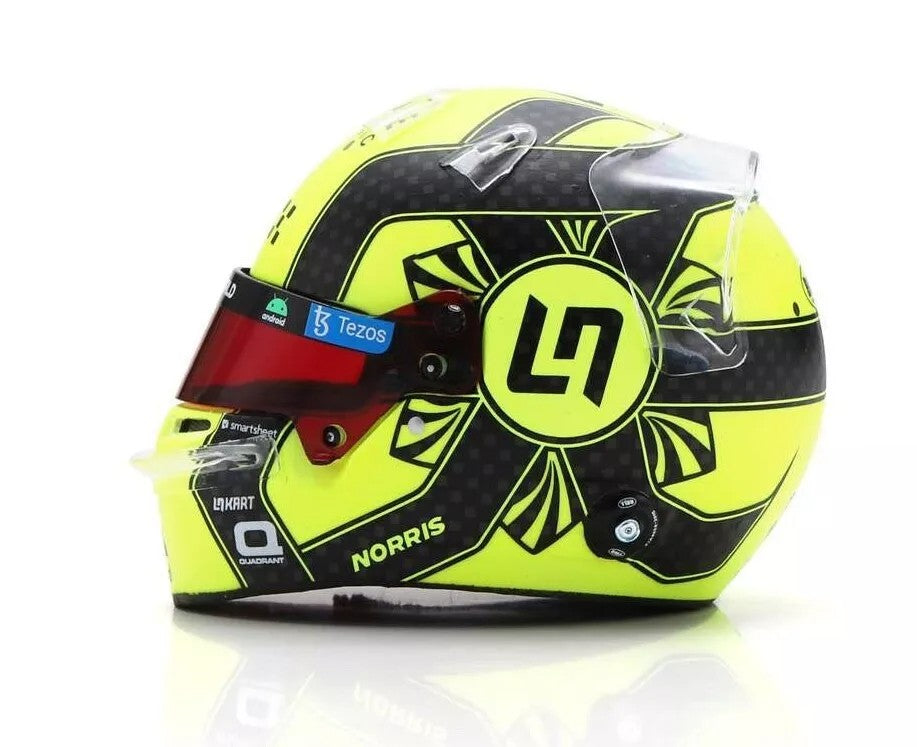 Mclaren Lando Norris 2023 Spark Mini Helmet 1/5 Scale