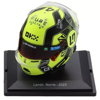 Mclaren Lando Norris 2023 Spark Mini Helmet 1/5 Scale