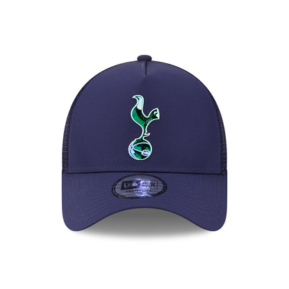 Tottenham Hotspur FC Iridescent Navy A-Frame Trucker Cap