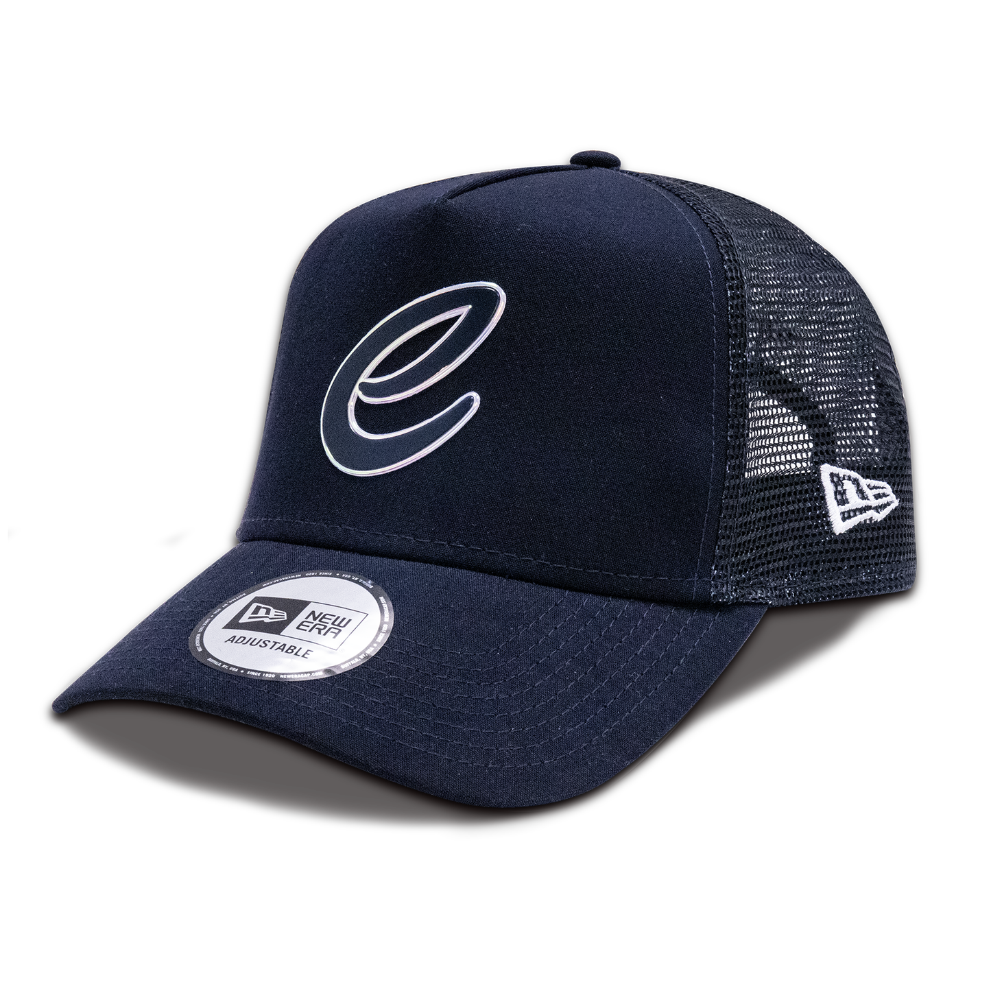 Formula E Repreve Navy A-Frame Trucker Cap