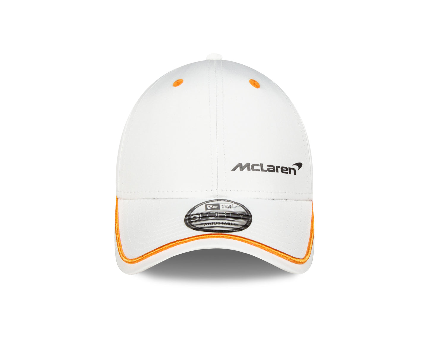 McLaren Automotive Contrast Piping White 9FORTY Adjustable Cap