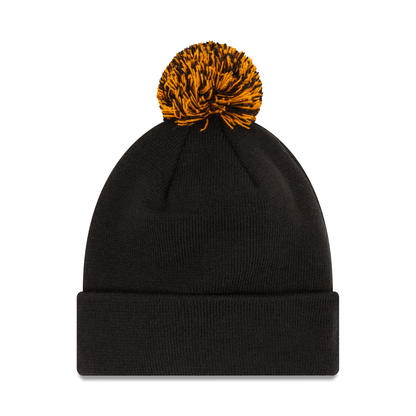 McLaren Automotive Patch Black Bobble Knit Beanie