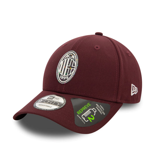 AC Milan Repreve Fleck Crest Maroon  9FORTY Adjustable Cap - Unisex