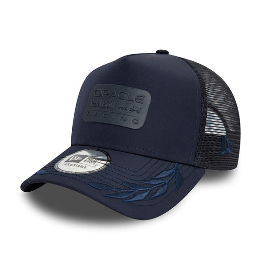 Red Bull Racing Frame Tonal Trucker Cap - Night Sky - Unisex 