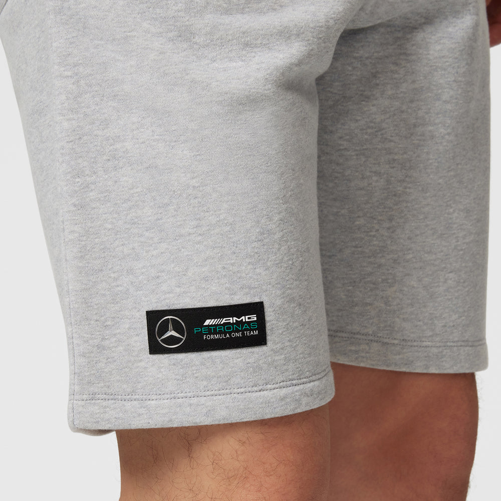 Mercedes-AMG Petronas Sweat Shorts Mens - Grey