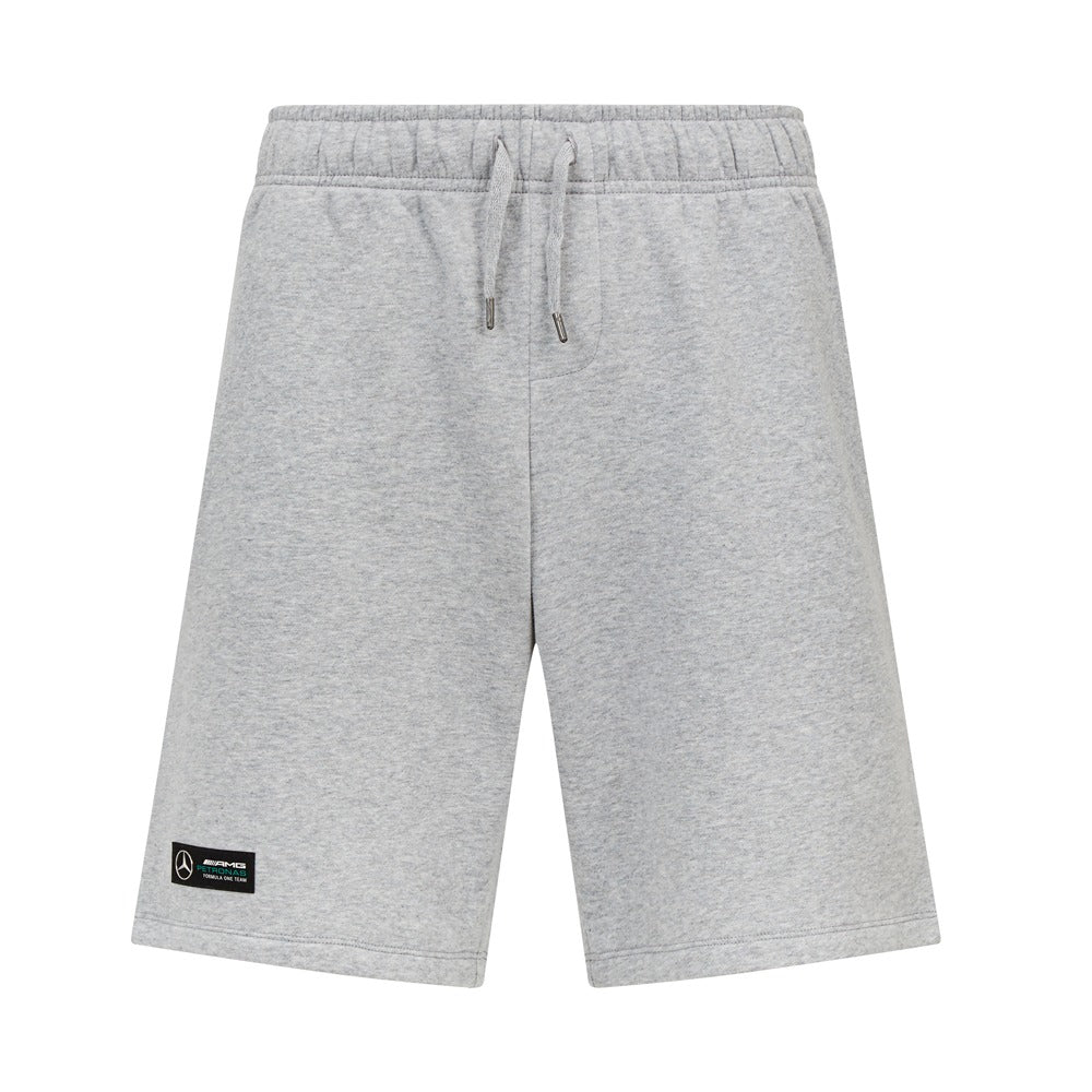 Mercedes-AMG Petronas Sweat Shorts Mens - Grey – Xcelerate Sport