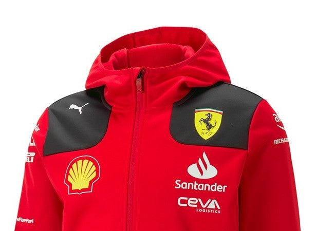 Scuderia Ferrari F1 2023 Team Softshell Jacket Mens – Red – Xcelerate Sport