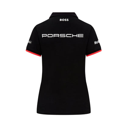 2024 Porsche Motorsport Ladies Team Polo Shirt Black