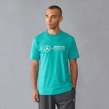 2024 Mercedes-AMG Large Logo T-Shirt - Ultra Teal