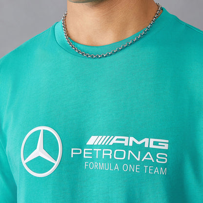 2024 Mercedes-AMG Large Logo T-Shirt - Ultra Teal