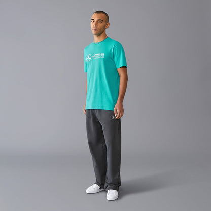 2024 Mercedes-AMG Large Logo T-Shirt - Ultra Teal