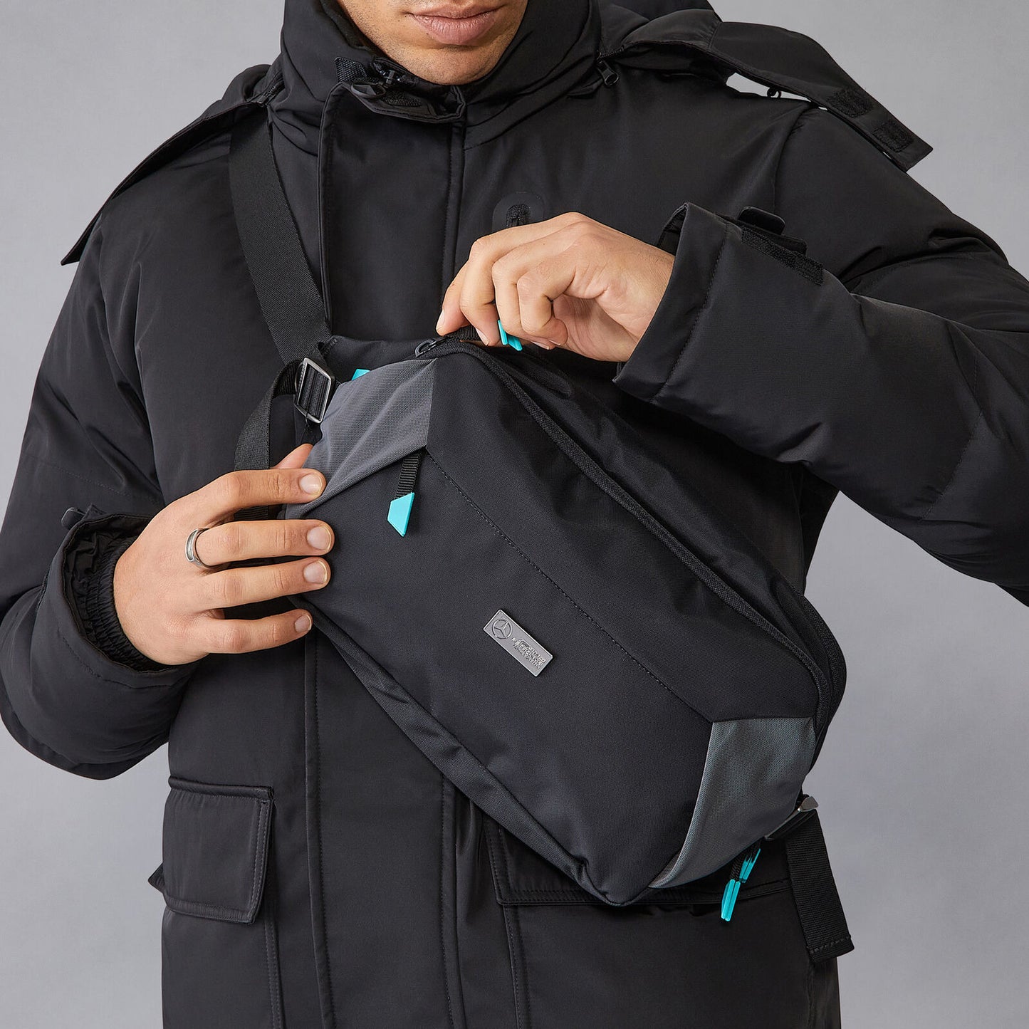 2024 Mercedes-AMG Petronas F1 Team Cross Body Bag