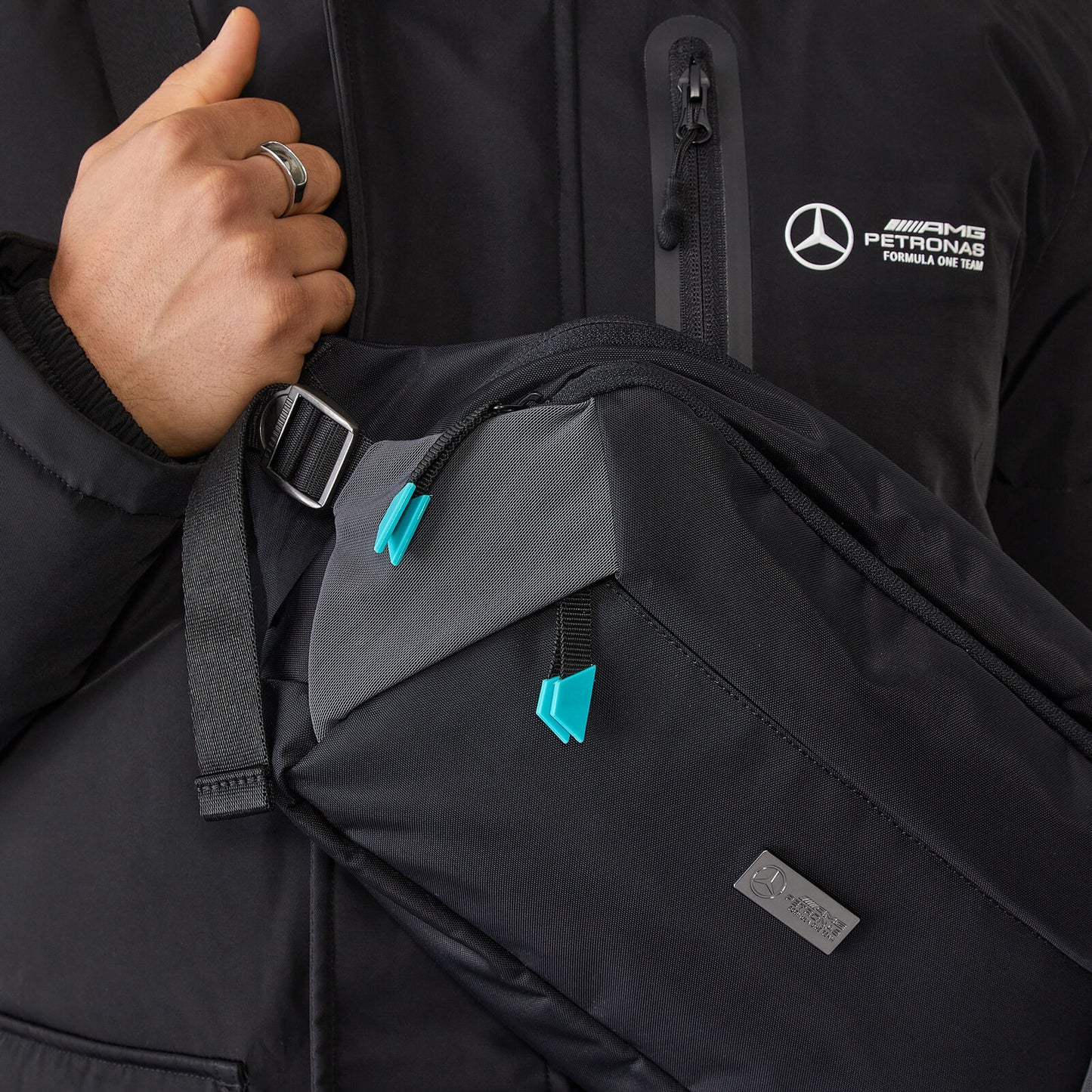 2024 Mercedes-AMG Petronas F1 Team Cross Body Bag