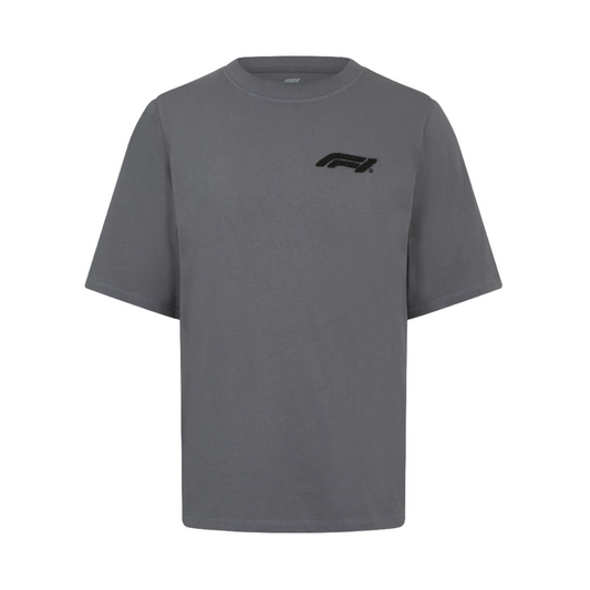 Formula 1 Relaxed Fit Boucle T-Shirt - Dark Grey