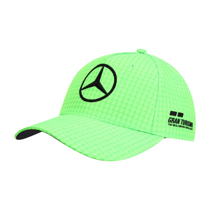 Kids 2023 Mercedes-AMG Petronas F1 Lewis Hamilton Baseball Cap - Green