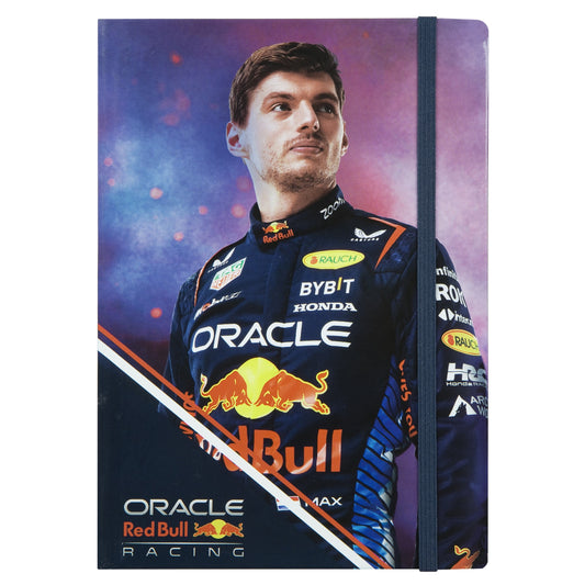 Red Bull Racing Max Verstappen Hardcover A5 Notebook