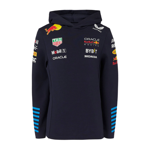 Red Bull Racing F1 Kid's 2024 Team Pullover Hoodie - Navy – Xcelerate Sport