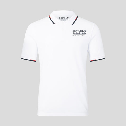 Red Bull Racing Core Polo Shirt Unisex – White