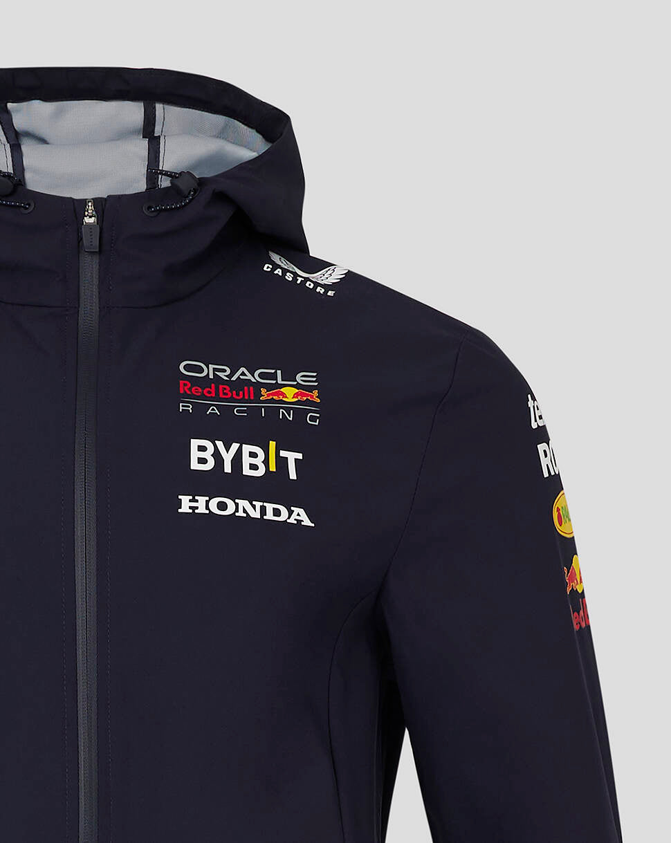 Aston martin red bull racing 2018 team rain jacket best sale