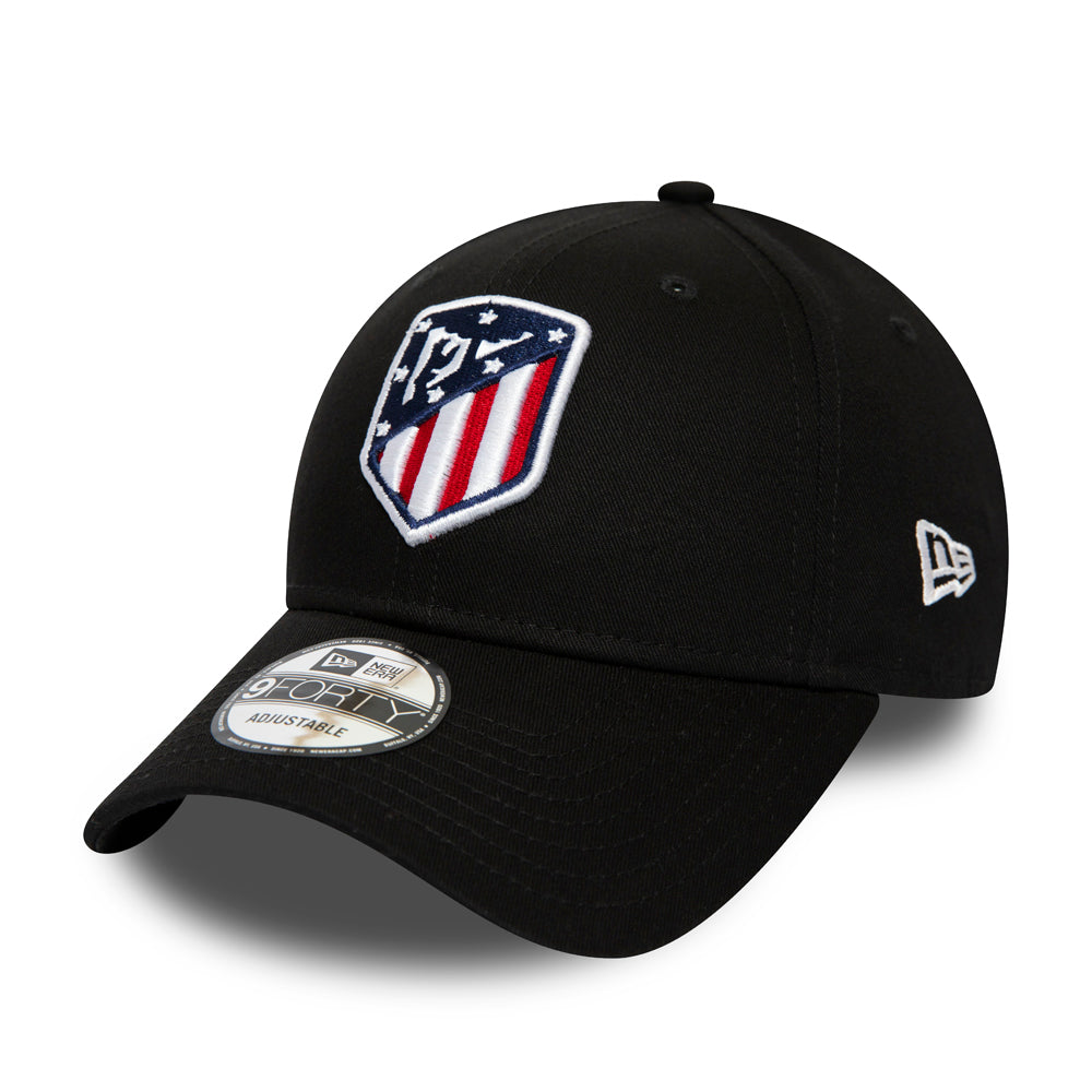 Atletico Madrid Logo Essential Black 9FORTY Cap