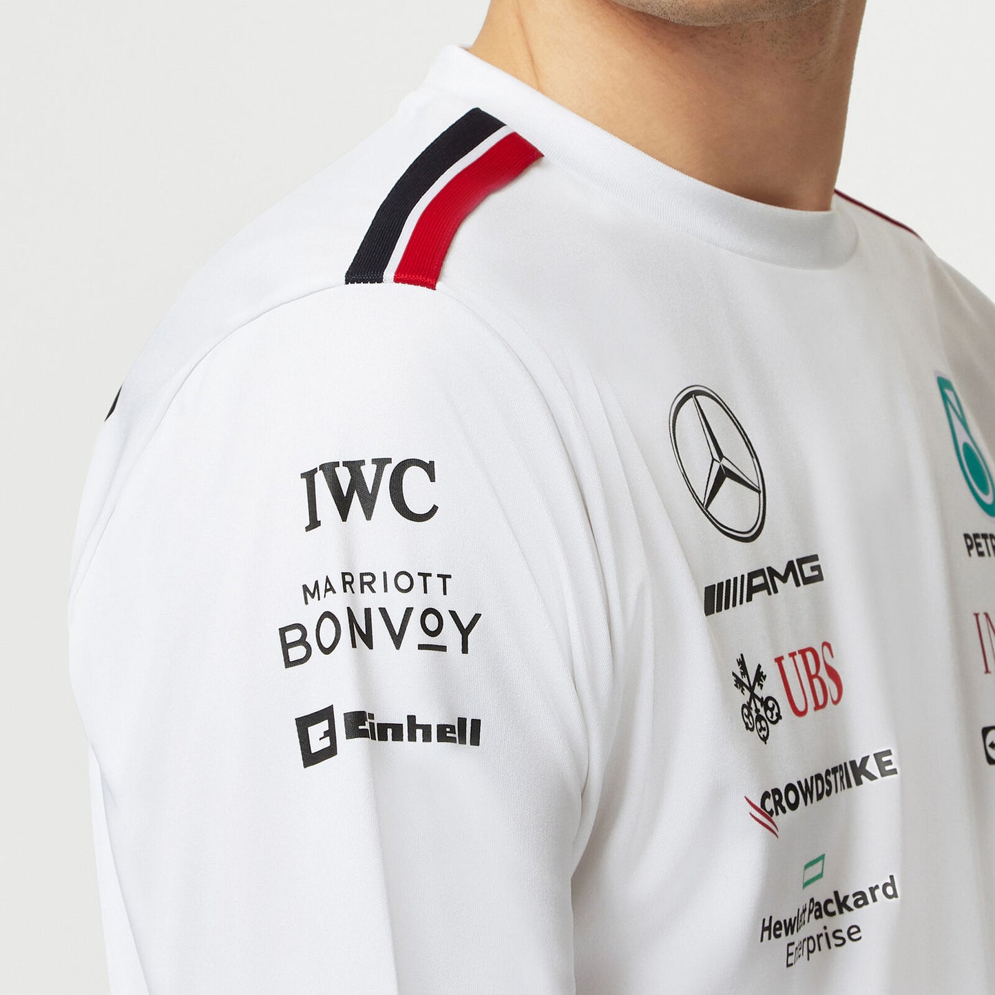 Mercedes AMG Petronas F1 2022 Team T-Shirt - White