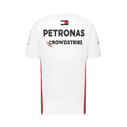 2023 Mercedes AMG Petronas F1 Mens Teamwear T-Shirt - White