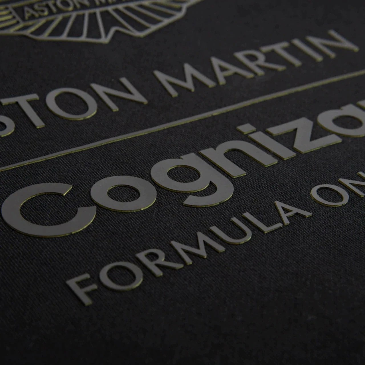 2022 Aston Martin Cognizant F1 Official Lifestyle Hoodie Black