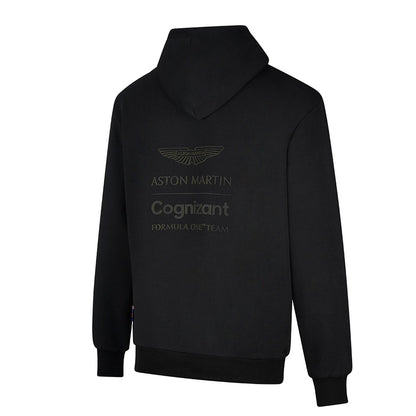 2022 Aston Martin Cognizant F1 Official Lifestyle Hoodie Black