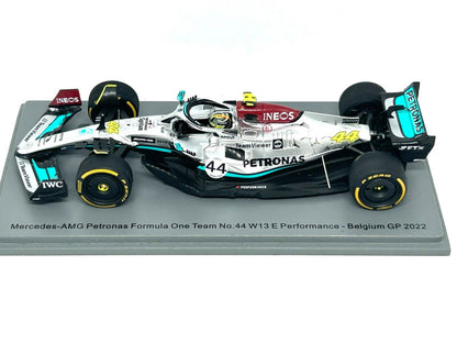 Mercedes-AMG Petronas F1 W13 E Performance #44 Belgium GP 2022 1:43 Scale