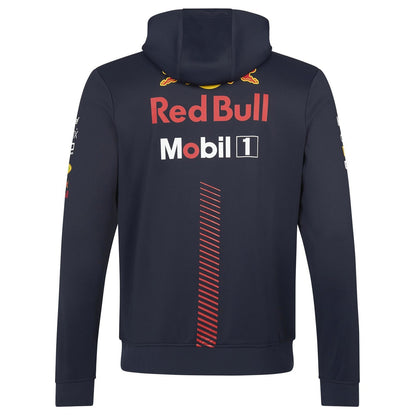 Red Bull Racing F1 2023 Full Zip Mens Hoodie - Night Sky